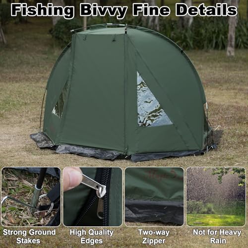 Carp Fishing Bivvy 1-2 Man Day Shelter: image 6