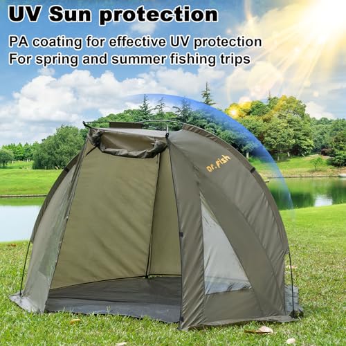 Dr.Fish 1 Man Carp Fishing Bivvy: image 6