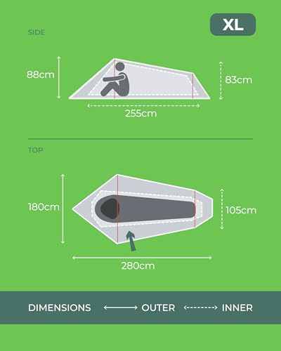 Highlander Blackthorn 1 Person Tent: image 6